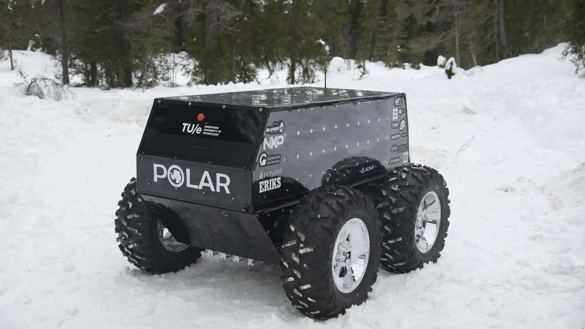 Na Antarktidě jako na Marsu. Studenti vyrobili vozítko pro ledový kontinent